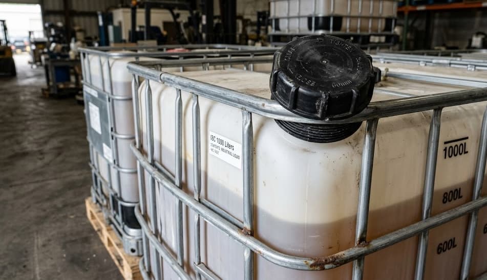 IBC Fill Cap Close-Up